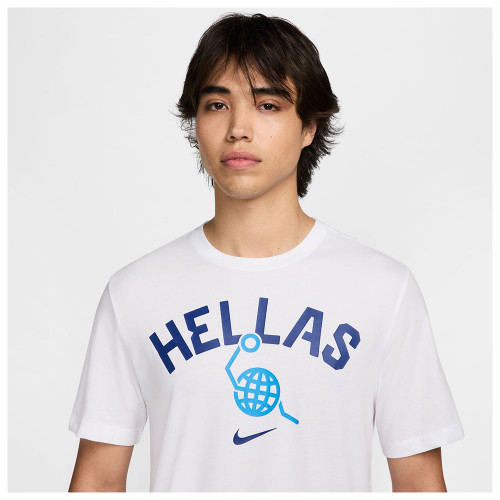 Nike Ανδρική κοντομάνικη μπλούζα Team Greece Olympics 24 Tee